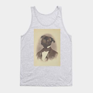 Gentleman Pug Tank Top